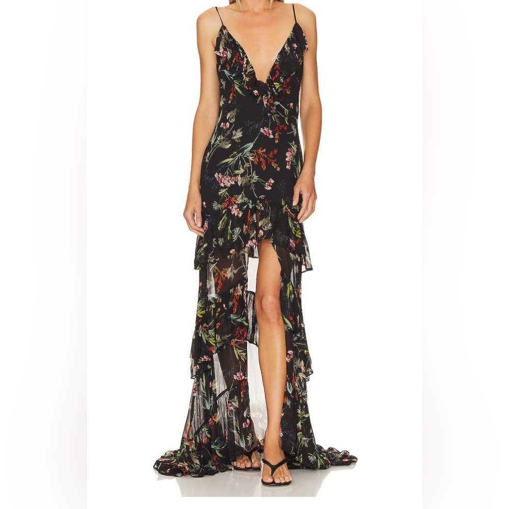 KATIE MAY Always Overdressed Gown M NWT